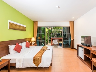 bedroom 2 - hotel kata sea breeze resort - phuket island, thailand