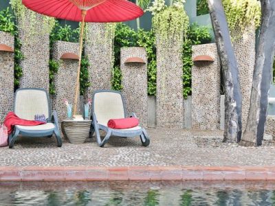 outdoor pool 1 - hotel mom tri's villa royale - phuket island, thailand