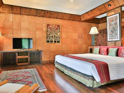 bedroom - hotel mom tri's villa royale - phuket island, thailand