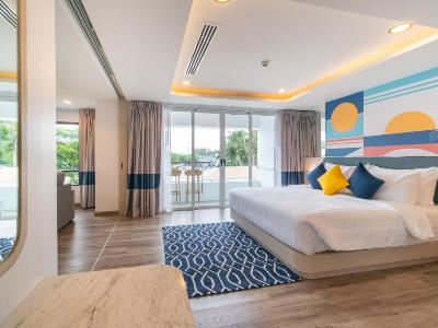 bedroom 7 - hotel nh boat lagoon phuket resort - phuket island, thailand