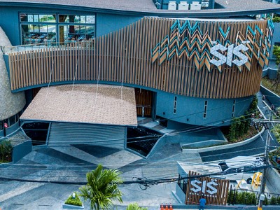 exterior view - hotel the sis kata resort - phuket island, thailand