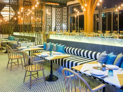restaurant - hotel the sis kata resort - phuket island, thailand