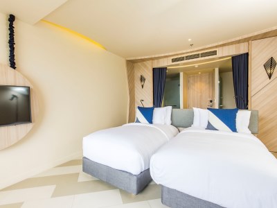 bedroom 8 - hotel the sis kata resort - phuket island, thailand