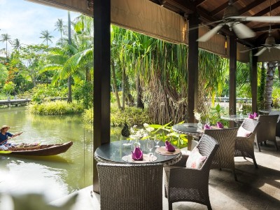 restaurant 1 - hotel anantara mai khao phuket villas - phuket island, thailand