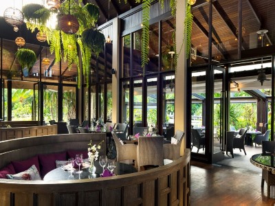 restaurant 2 - hotel anantara mai khao phuket villas - phuket island, thailand