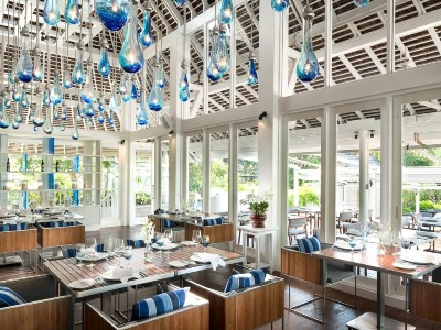 restaurant - hotel anantara mai khao phuket villas - phuket island, thailand