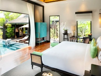 bedroom 3 - hotel anantara mai khao phuket villas - phuket island, thailand