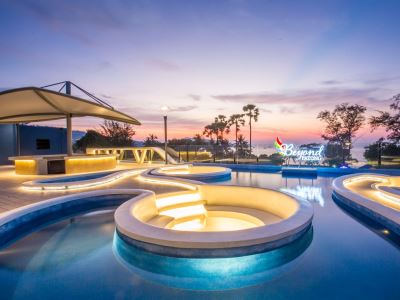 outdoor pool 2 - hotel beyond patong - phuket island, thailand