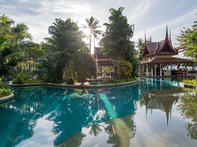 outdoor pool 2 - hotel thavorn beach village - phuket island, thailand