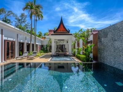 outdoor pool - hotel maikhao dream villa resort and spa - phuket island, thailand