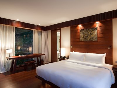 bedroom - hotel paresa resort phuket - phuket island, thailand