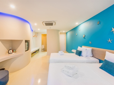 bedroom 1 - hotel the tide beachfront siray phuket - phuket island, thailand