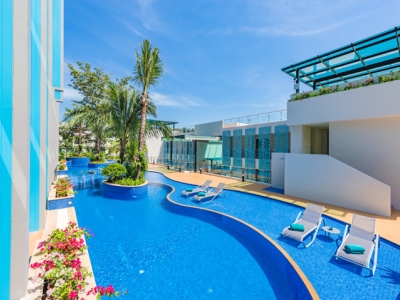 outdoor pool - hotel the tide beachfront siray phuket - phuket island, thailand
