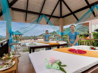 spa - hotel view rawada resort and spa - phuket island, thailand