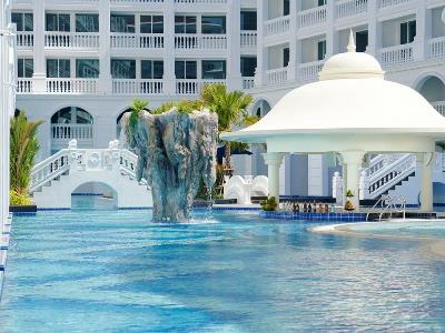 outdoor pool - hotel movenpick myth hotel patong - phuket island, thailand