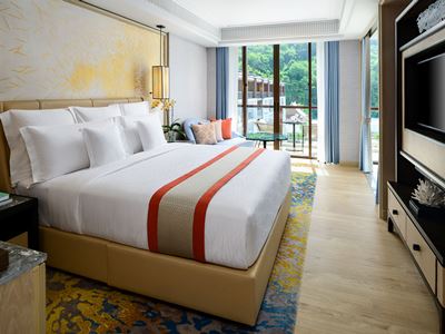 bedroom - hotel intercontinental phuket resort - phuket island, thailand