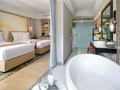 bedroom 2 - hotel intercontinental phuket resort - phuket island, thailand