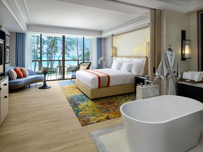 bedroom 5 - hotel intercontinental phuket resort - phuket island, thailand
