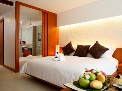 bedroom 2 - hotel la flora resort patong - phuket island, thailand