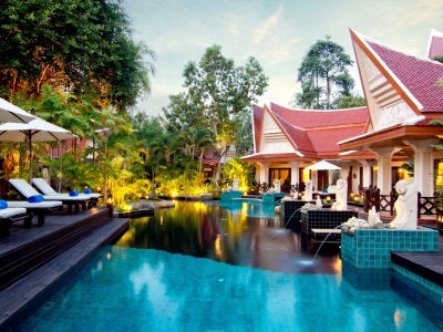 outdoor pool 1 - hotel santhiya tree koh chang resort - koh chang, thailand