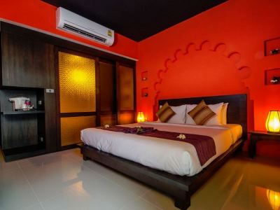 bedroom 1 - hotel bhundhari chaweng beach - koh samui island, thailand