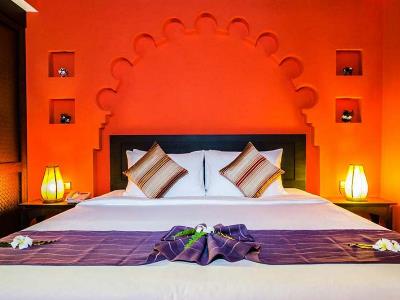 bedroom - hotel bhundhari chaweng beach - koh samui island, thailand
