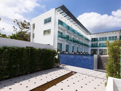 exterior view - hotel kc beach club and pool villa - koh samui island, thailand