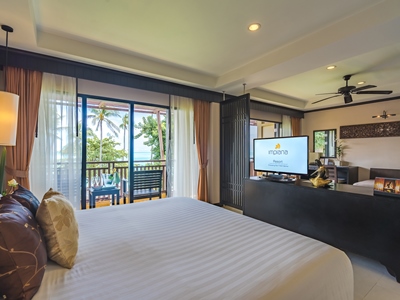 bedroom 7 - hotel impiana chaweng noi - koh samui island, thailand