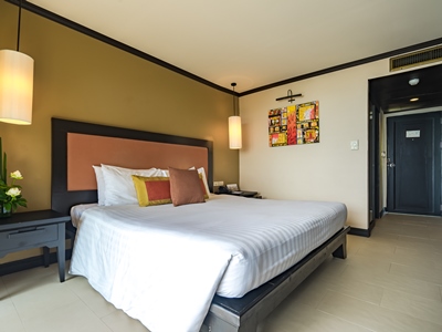 bedroom 9 - hotel impiana chaweng noi - koh samui island, thailand