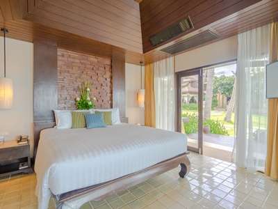 bedroom 13 - hotel impiana chaweng noi - koh samui island, thailand