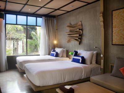 bedroom 3 - hotel homm chura samui - koh samui island, thailand