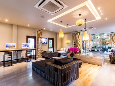 lobby 1 - hotel baan haad ngam boutique resort - koh samui island, thailand