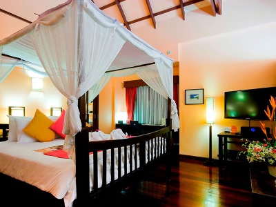 bedroom 3 - hotel baan haad ngam boutique resort - koh samui island, thailand