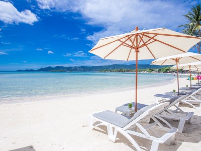 beach - hotel baan haad ngam boutique resort - koh samui island, thailand