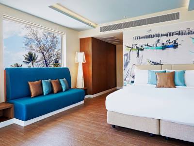 bedroom 2 - hotel ozo chaweng samui - koh samui island, thailand