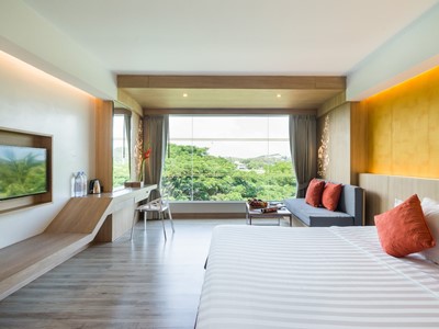 bedroom 1 - hotel matcha samui resort - koh samui island, thailand