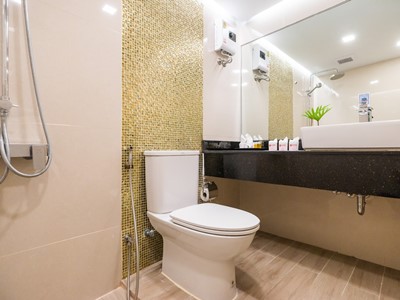 bathroom 1 - hotel matcha samui resort - koh samui island, thailand