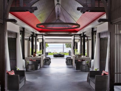 lobby - hotel sareeraya villas - koh samui island, thailand