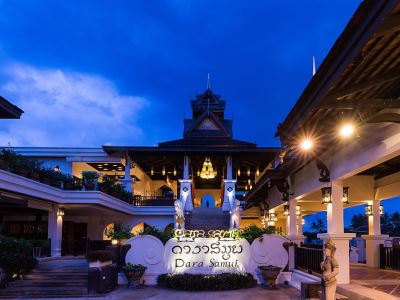 exterior view - hotel dara samui beach resort - koh samui island, thailand