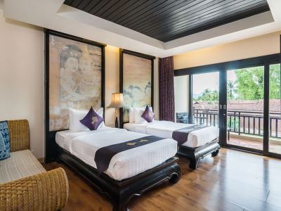 bedroom 2 - hotel dara samui beach resort - koh samui island, thailand