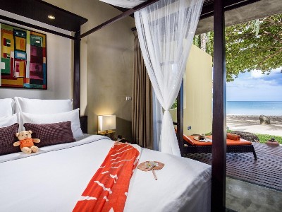 bedroom 6 - hotel new star beach - koh samui island, thailand
