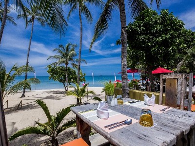 restaurant 2 - hotel new star beach - koh samui island, thailand