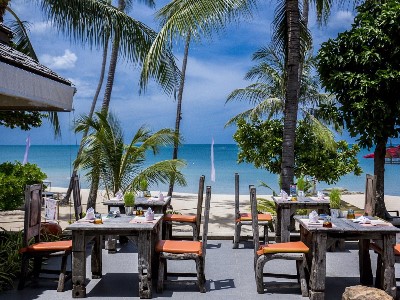 restaurant 1 - hotel new star beach - koh samui island, thailand