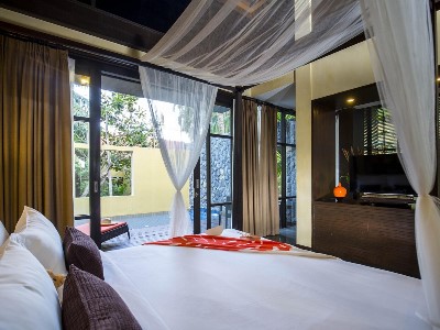 bedroom 12 - hotel new star beach - koh samui island, thailand