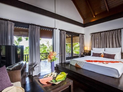 bedroom 9 - hotel new star beach - koh samui island, thailand