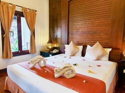 bedroom 1 - hotel al's resort - koh samui island, thailand