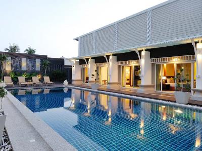 outdoor pool - hotel al's resort - koh samui island, thailand