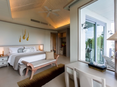 bedroom 1 - hotel rocky's boutique resort - koh samui island, thailand