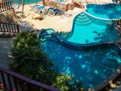 outdoor pool - hotel baan hin sai resort and spa - koh samui island, thailand