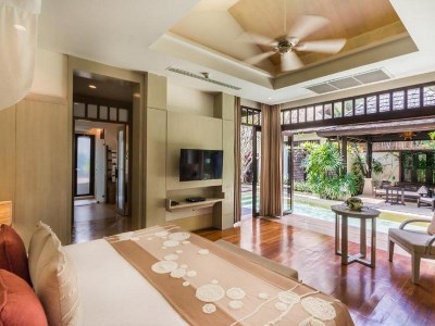 bedroom 1 - hotel melati beach resort and spa - koh samui island, thailand
